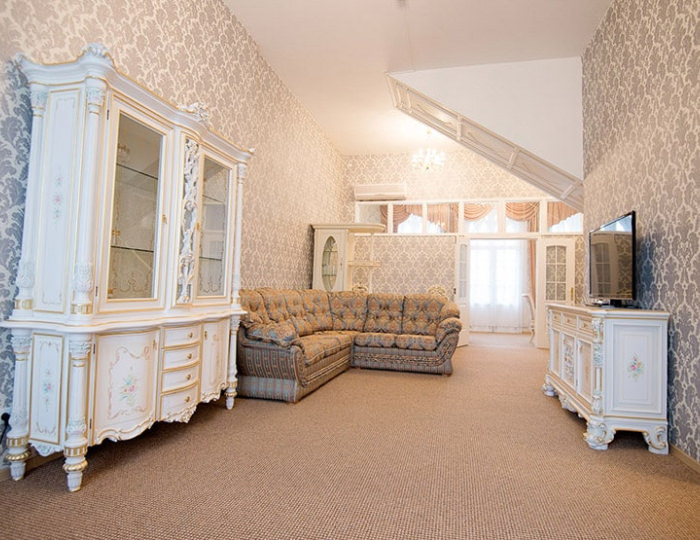 2-мест. 3-комн. люкс (корп. Усадьба) - Санаторий «Марфинский»