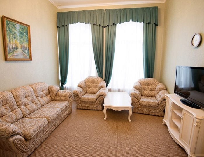 2-мест. 2-комн. люкс (корп. Усадьба) - Санаторий «Марфинский»