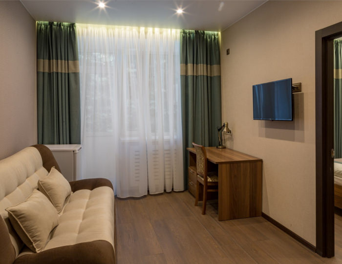 ПК 2-мест. 2-комн. 1,3 этаж (корп. Д,3) - Санаторий «Марфинский»